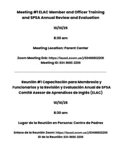 ELAC Flyer 